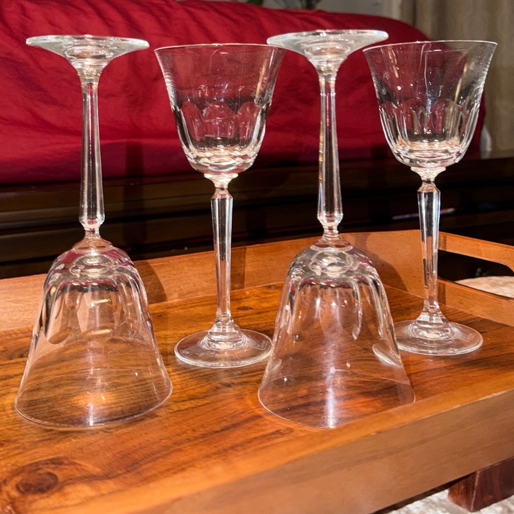 Mikasa Ashley FULL lead Crystal Goblet / Wine Glasses